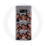 &Uuml;mbris Samsung Galaxy S8 Friends Selfie seeria jaoks