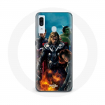 Coque pour Samsung Galaxy A20 Avengers film de super h&eacute;ros