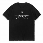 Tokio Hoteli T-s&auml;rgid Rock Band Graafilise tr&uuml;kiga T&auml;navar&otilde;ivad Unisex Naiste Mood Suured l&uuml;hikeste varrukatega T-s&auml;rgi T-s&auml;rgid Lahedad top T-s&auml;rgid S