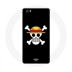 Huawei P8 One Piece Manga pealuu musta taustaga &uuml;mbris