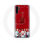 &Uuml;mbris Huawei P30 BTS Bangtan Boysi punase taustaga j&otilde;ulukingituseks 2023