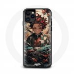 Coque pour Iphone 13 Pro Max Demon Slayer Tanjiro Anime Manga - Maniacase