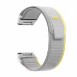 26 22mm Quickfit nailonist kellarihm Garmin Fenix ​​7 7X Pro 6X 5X/Epix Pro Gen2 51mm 47mm eelk&auml;ijale 955 965 QuickFit22mm h&otilde;be/kollane