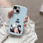 iPhone 13 14 15 Pro Max jaoks Samsung Galaxy A14 A15 A24 Xiaomi 13T Redmi 12C Soft Chubby telefoni&uuml;mbris NY17 Spy X Family Anime Silikoonist kate for iPhone 7