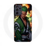 Coque Maniacase pour Samsung Galaxy A23 4G One piece Zoro manga anime 3D art