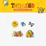 2024 ATEEZ THUNDER POP-UP kingade osade komplekt