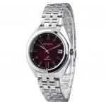 Bulova Classic Precisionist Jet Star roostevabast terasest punase numbrilauaga kvarts 96B401 meeste k&auml;ekell