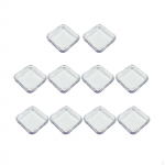 10 Pieces Press on Nail Storage Box Acrylic Container Mini Artificial Display Case