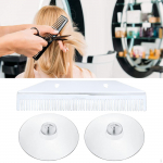 Hair Bun extension Display Lightweight Wall Mounted Braiding Wide Acrylic Holder for Salons Adult