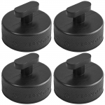 4X auto kummist tungraua padja t&otilde;stepunkti adapter hoiukasti kasti libisemiskindel tugiraami kaitse Chevrolet Corvette C5 C6 C7 Z jaoks must