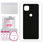 apgo Protective Skin Sticker for the back compatible with Motorola Moto G 5G, Wrap Film, Foil, Vinyl - Pattern Matrix