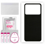 apgo Protective Skin Sticker for the back compatible with Oppo K10 Vitality, Wrap Film, Foil, Vinyl - Pattern Matrix