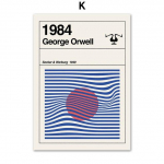 P&otilde;hjamaade romaaniraamatud elutoa sisustamiseks, seinakunst, l&otilde;uendimaal, plakatid ja tr&uuml;kised, klassikaline kirjandus, retrokirjandus 21x30cm No Framed