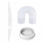 Kaasaskantav &otilde;hukonditsioneeri v&auml;ljalaskevooliku liitmik Vahelduvvoolu vooliku adapter Veekindel UV-kindel Lihtne paigaldada Reguleeritavad universaalsed vahelduvvooluvooliku &uuml;hendusdetailid A