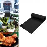 DIY Felt Plant Basket Liner Roll Easy to Cut Black Window Box Liners for Shopping Malls, Tear 30.5cmx305cm
