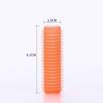 Isehaarduvad juukserullid kuumavabad juukserullid No Heat Hair Bang Volume isekleepuv konks ja silmus isetegemise t&ouml;&ouml;riist 1.5*6.2cm