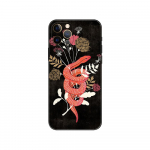 Snake Flower Painting Coque telefoni&uuml;mbris iphone 5s 2020se 6s 7 8 plus x 10 XR XS 11 12 13 mini pro MAX must tpu tagakaas iphone 5 5S SE 2016