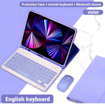 Taustavalgustusega IPad Magic klaviatuur IPad Pro 11 2024 2021 2020 Mini 5 6 10,2 9/8/7 2018 2017 5 6th Air 11 2024 12,9 10,5 9,7 Air 3 2 nahk&uuml;mbris iPad pro11 2024