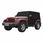Veekindel iga ilmaga tuuleklaas p&auml;ikesevari, nahast autokate, sobib Jeep Wrangler JK JL 2-ukselise versiooni jaoks V&auml;listarvikud