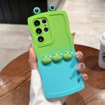 Armas multikas 3D konnaga gradient &uuml;mbris Samsung S24 S23 S22 S21 Ultra S20FE Plus A54 A52 A51 A50 A73 A71 A34 A33 A24 A14 5G / iPhone &uuml;mbris For Galaxy A33 5G