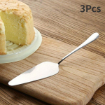 3 tk koogiserver roostevabast terasest spaatliga pirukas pitsa roostevabast terasest pulmaviilutaja saia magustoidu k&uuml;psetusserverid taignaga sakiline 3Pcs