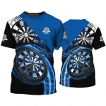 Laheda disainiga Dart League T-s&auml;rk meestele Spordi T-s&auml;rk 3D noolem&auml;ngu kingitus Prinditud T-s&auml;rgid Naiste r&otilde;ivad Naljakad Lapsed Poiste y2k Topid XL