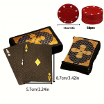 1 kaardipakk ja 50 t&uuml;kki &uuml;mmargused m&auml;ngurekvisiidid Black Skull lahedad m&auml;ngukaardid, kahepoolsed veekindlad vaba aja vaba aja m&auml;ngulaua m&auml;ngukaardid must