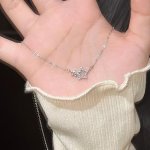 Glitter Star kaelakee kaelakee naiste h&otilde;bedane kett kaelakee ripats kaelakee Bohemian kaelakee kaelakee ehted blokeerivad ehted