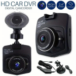 T&auml;iendage 2,2 tolli HD 1080P auto-DVR-kaamera armatuurkaamera video &ouml;&ouml;n&auml;gemist, G-sensorit, esi- ja tagakaamerat. Kompaktne must disain ohutuks s&otilde;iduks Only Car DVR must