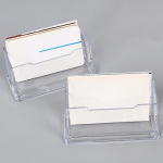 Plastikust visiitkaardi&uuml;mbris Creative Storage Card Case Visiitkaardihoidja 10.5*4.6