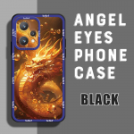 iPhone'i jaoks Samsung Huawei Honor Xiaomi Redmi OPPO Realme Vivo telefoni&uuml;mbris, v&auml;rvitud muster, pehme kummist t&auml;iskaanega kaamera kaitse disain kest Redmi Note 10 Lite/Note 9 Pro Max must