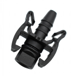 Auto laiendusveepaagi veevooliku sirge &uuml;henduspesa Peugeot Citroeni autotarvikute jaoks must