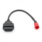 Autodiagnostika t&ouml;&ouml;riista adapteri pikenduskaabli pistik 16 kontaktiga 6 kontaktiga OBD2 USB-liidesed, mis sobivad mootorrataste programmeerimiseks