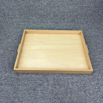 Elegantne puidust serveerimisalus koduseks meelelahutuseks 25cmx20cm