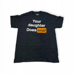 Koszulka T-shirt męski okrągły dekolt SPENCER'S nadruk L