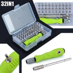 Kvaliteetsed 115-&uuml;hes komplektid Kruvikeerajate komplekt Multifunktsionaalne arvuti PC-telefon Digitaalsete elektroonikaseadmete remont Kodut&ouml;&ouml;riistad Bit 32-in-1/45-in-1/110-1 32-in-1 kollane