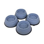 4 tk pesumasin Vibratsioonivastane Mute Mat Libisemisvastane jalapadjakuivati One Size
