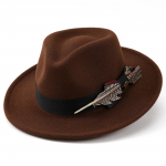 Villane meeste m&uuml;ts, moodne ja k&otilde;rgekvaliteediline, sulgjas virsiku s&uuml;damega pidulik m&uuml;ts naistele, kvaliteetne ratsuk&uuml;bar One Size kohv