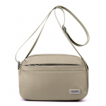 2024 Naiste Kerge Messenger-kott: Nailonist Oxford v&auml;ike &otilde;lakott, vabaaja l&otilde;uendist ema kott khaki