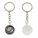 Greyhound, English Greyhound - keychain in a box, own photo, keychain pendant from Art-Dog brand