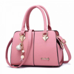 &Otilde;lakott lillelise tutiga Crossbody Bags K&auml;ekott naistele 29cm*10cm*20cm roosa
