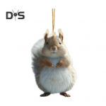 Armas orava akr&uuml;&uuml;lripats rippuv ehispael, lihtsalt riputatav imearmas loomade rippuv kaunistus v&otilde;tmehoidja v&otilde;lu Squirrel