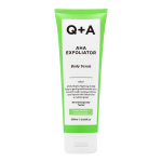 Q+A - AHA Exfoliator Body Scrub - Wygładzający peeling do ciała z kwasami AHA, 250 ml