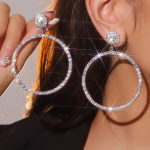 Geomeetrilised &uuml;mmargused suured &uuml;mmargused k&otilde;rvar&otilde;ngad mood sada l&auml;ikivat kivist k&otilde;rvar&otilde;ngad naiste k&otilde;rvar&otilde;ngad 1 paar