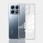 Xiaomi Mi 14T Pro &uuml;mbrise jaoks, pehme silikoonist l&auml;bipaistev p&otilde;rutuskindel kaitseraua Xiaomi Mi 14 T 13T 12T 11T 10T Pro kaamera kaitse TPU telefoni kate For Xiaomi 14T puhas