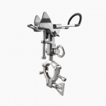 &Otilde;ngeridva hoidik metallpaadile, merep&uuml;&uuml;gisillale, parvele, reelingule - tornstiilis ridvahoidik Boat fishing stand