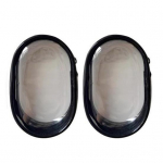 Andmekaabli laadija hoiukott L&auml;bipaistva disainiga veekindel Kerge ja h&otilde;lpsasti ligip&auml;&auml;setav t&otilde;mblukuga k&otilde;rvaklappide hoiukott valge