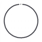 Kaelakee &ndash; Perlinea &ndash; AAA+ mageveekultuuritud p&auml;rl &ndash; must &ndash; 42 cm &ndash; h&otilde;bedane