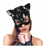 Black Bunny Cat maskeraadi mask Halloweeni t&auml;iskasvanutele m&otilde;eldud kaunistus One Size must