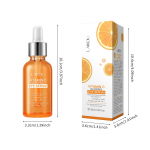 Anti Dark Circle Eye Serum Silmakotid VC Whitening Lightening Cream Kortsudeeemaldus Seerum Silmad Pinguldav Nahahooldus oranž